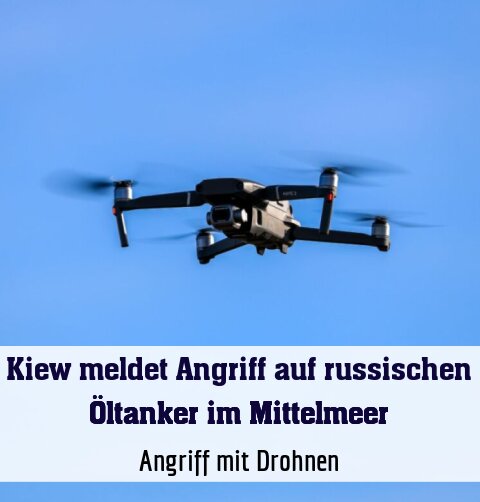 Angriff mit Drohnen (Symbolbild)
