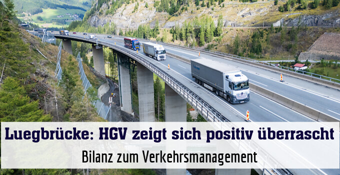 Bilanz zum Verkehrsmanagement