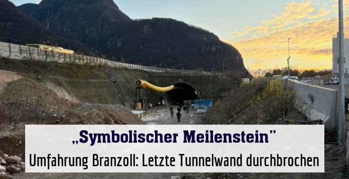 Alfreider: „Symbolischer Meilenstein für Branzoll dank Einsatz aller Beteiligten”