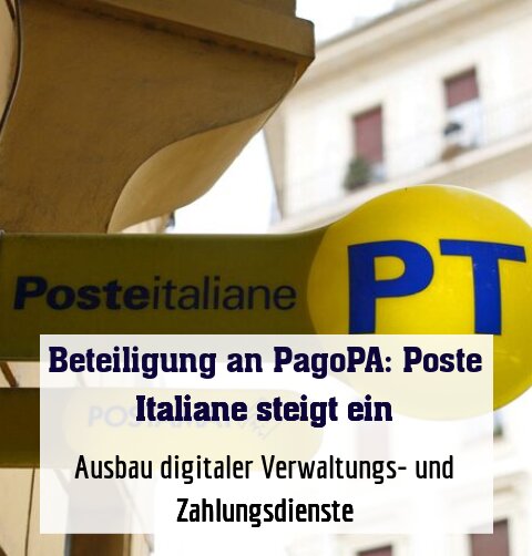 Ausbau digitaler Verwaltungs- und Zahlungsdienste