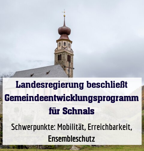 Schwerpunkte: Mobilität, Erreichbarkeit, Ensembleschutz