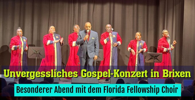 Besonderer Abend mit dem Florida Fellowship Choir