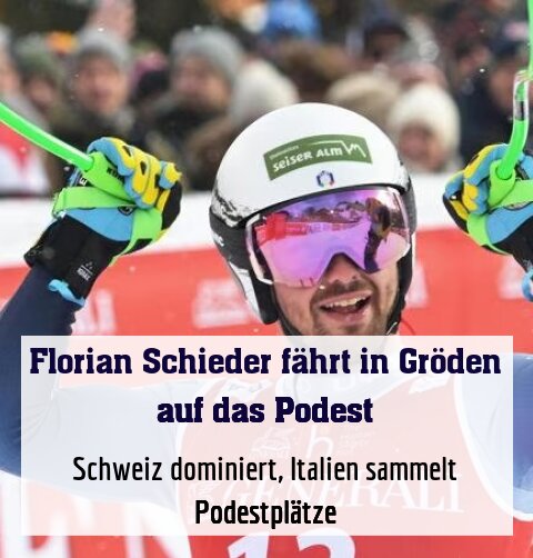Schweiz dominiert, Italien sammelt Podestplätze