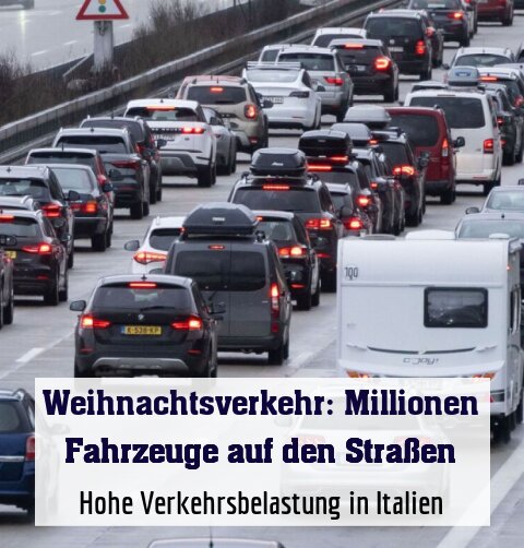 Hohe Verkehrsbelastung in Italien