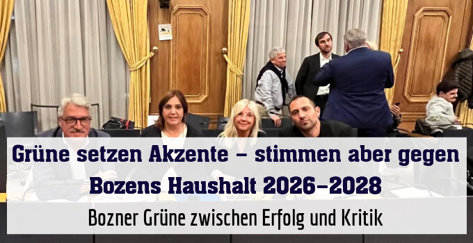Bozner Grüne zwischen Erfolg und Kritik