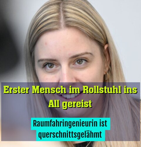 Raumfahringenieurin ist querschnittsgelähmt