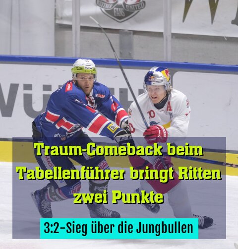 3:2-Sieg über die Jungbullen