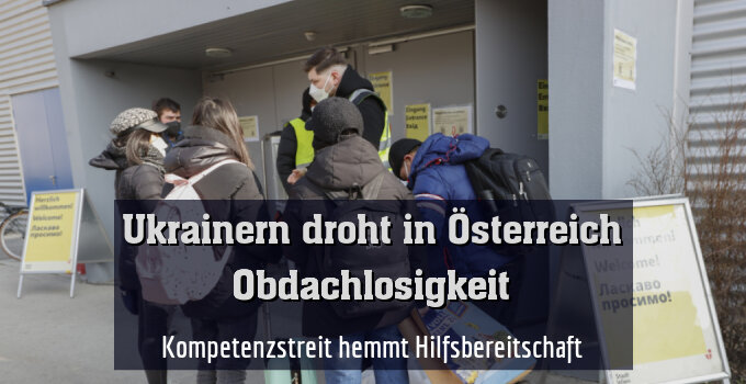 Kompetenzstreit hemmt Hilfsbereitschaft