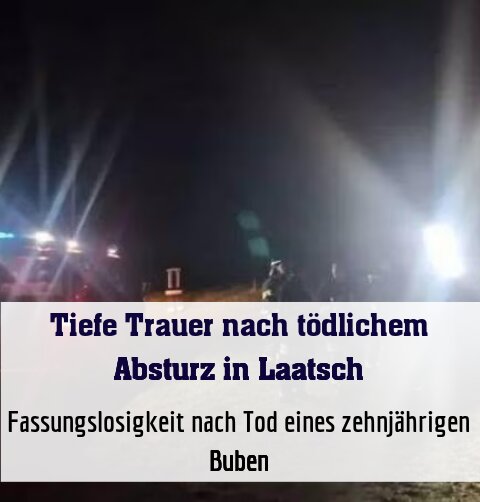 Fassungslosigkeit nach Tod eines zehnjährigen Buben