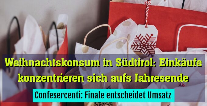 Confesercenti: Finale entscheidet Umsatz
