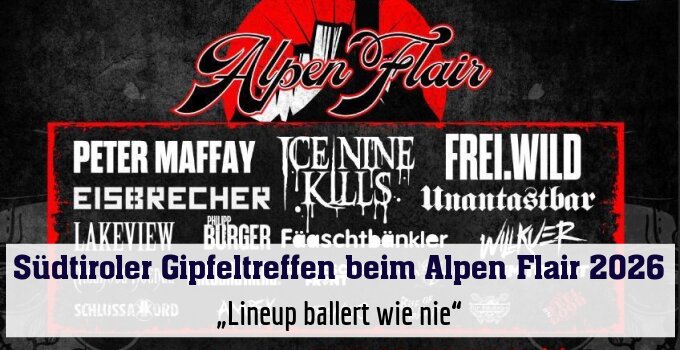 „Lineup ballert wie nie“