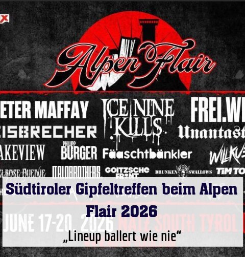 „Lineup ballert wie nie“