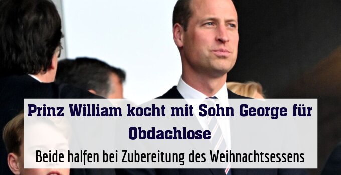 Beide halfen bei Zubereitung des Weihnachtsessens