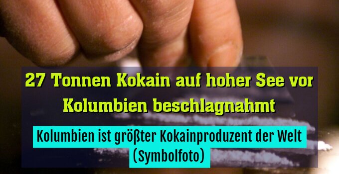 Kolumbien ist größter Kokainproduzent der Welt (Symbolfoto)