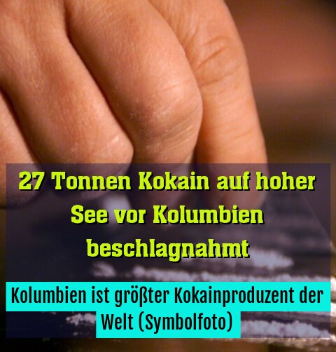 Kolumbien ist größter Kokainproduzent der Welt (Symbolfoto)