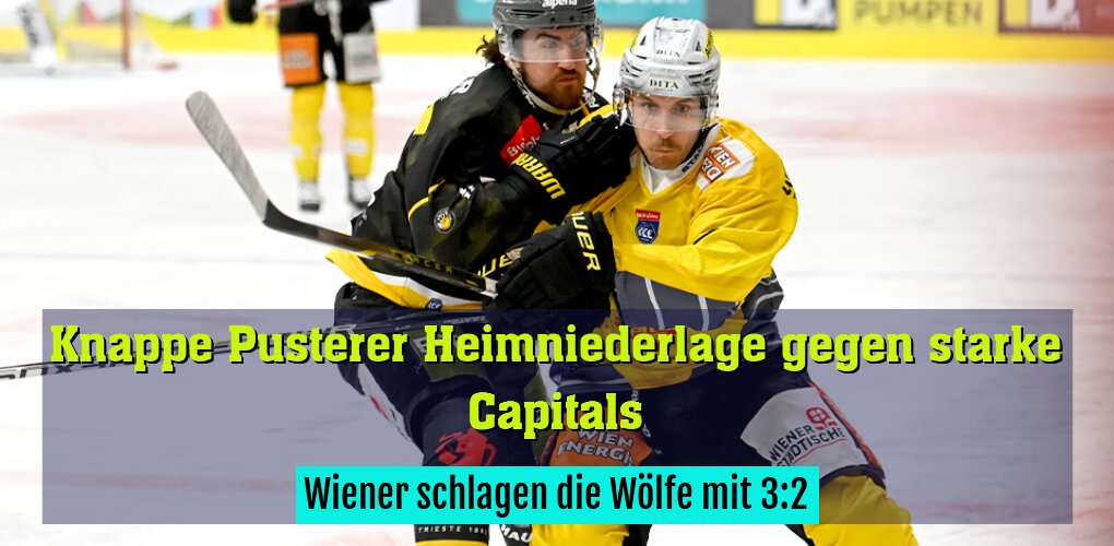 Wiener schlagen die Wölfe mit 3:2