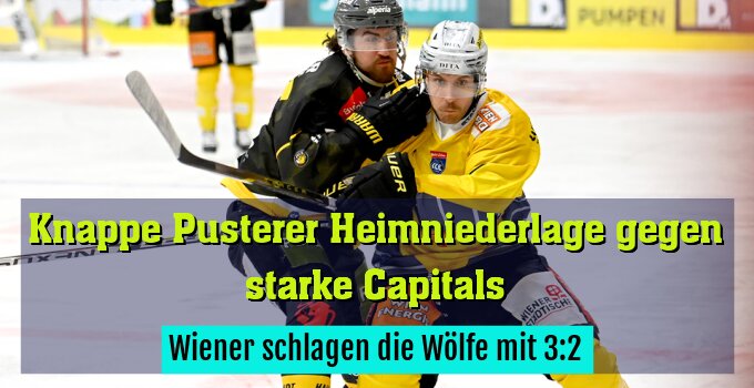 Wiener schlagen die Wölfe mit 3:2