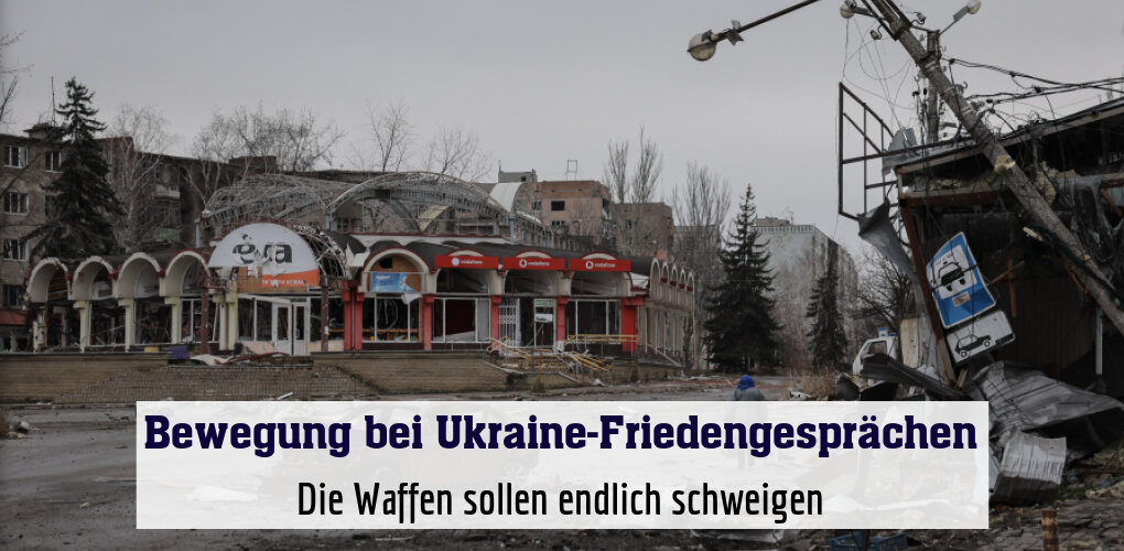 Die Waffen sollen endlich schweigen