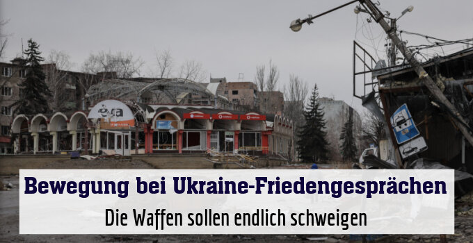Die Waffen sollen endlich schweigen