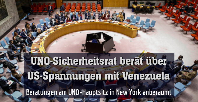 Beratungen am UNO-Hauptsitz in New York anberaumt