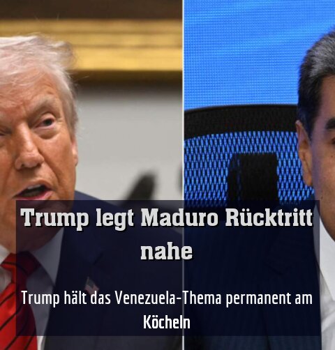 Trump hält das Venezuela-Thema permanent am Köcheln