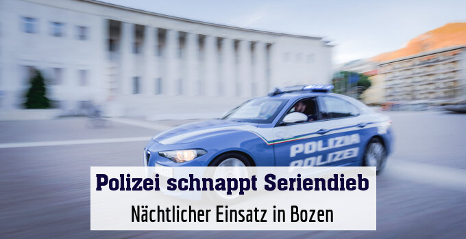 Nächtlicher Einsatz in Bozen