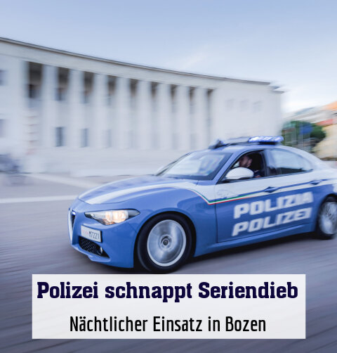 Nächtlicher Einsatz in Bozen