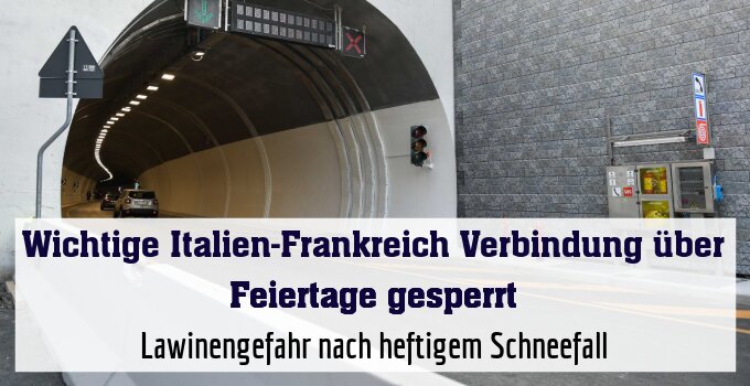 Lawinengefahr nach heftigem Schneefall