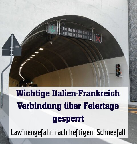 Lawinengefahr nach heftigem Schneefall