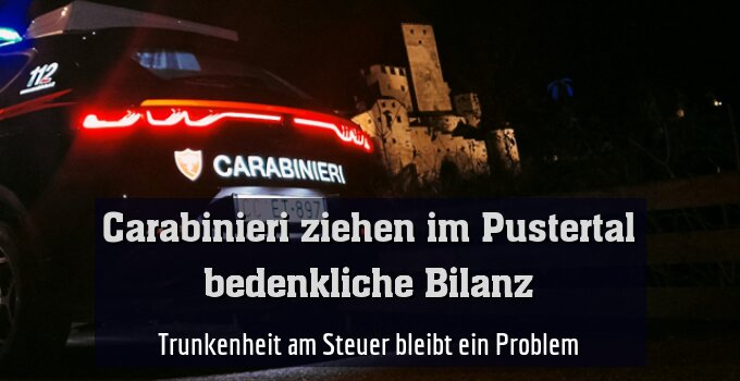 Trunkenheit am Steuer bleibt ein Problem