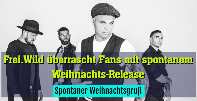 Spontaner Weihnachtsgruß