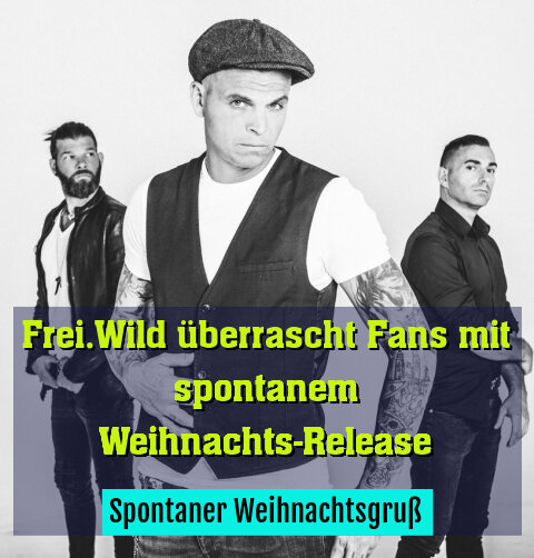 Spontaner Weihnachtsgruß