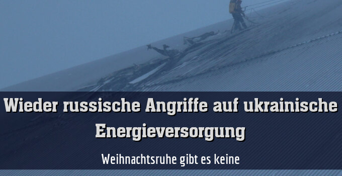 Weihnachtsruhe gibt es keine