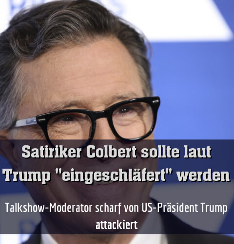 Talkshow-Moderator scharf von US-Präsident Trump attackiert