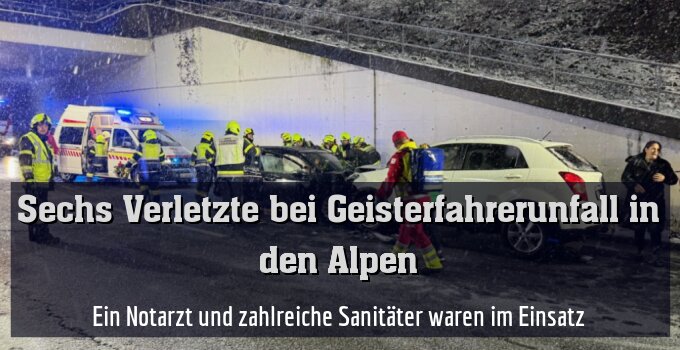 Ein Notarzt und zahlreiche Sanitäter waren im Einsatz