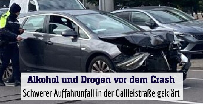 Schwerer Auffahrunfall in der Galileistraße geklärt