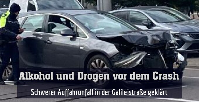 Schwerer Auffahrunfall in der Galileistraße geklärt