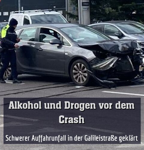 Schwerer Auffahrunfall in der Galileistraße geklärt