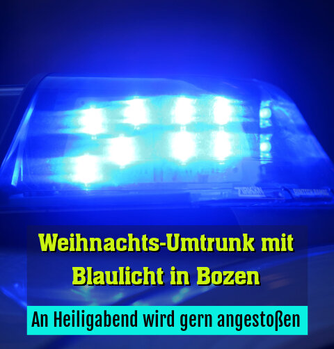 An Heiligabend wird gern angestoßen