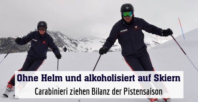 Carabinieri ziehen Bilanz der Pistensaison