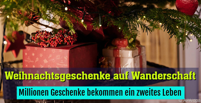 Millionen Geschenke bekommen ein zweites Leben