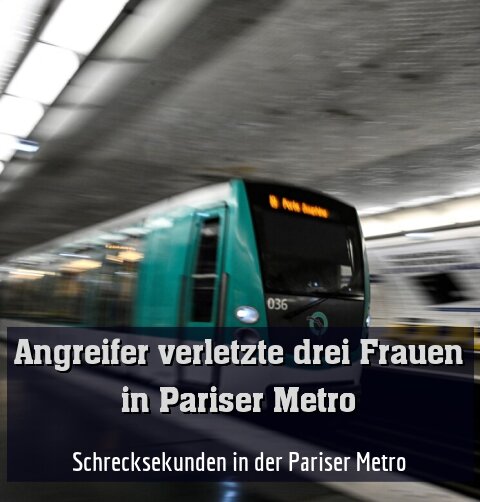 Schrecksekunden in der Pariser Metro