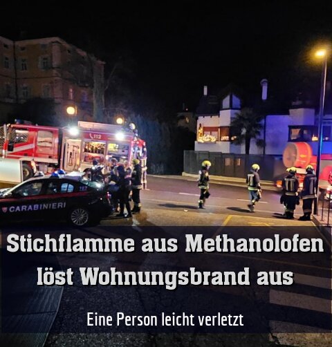 Eine Person leicht verletzt