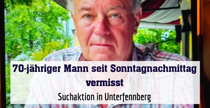 Suchaktion in Unterfennberg