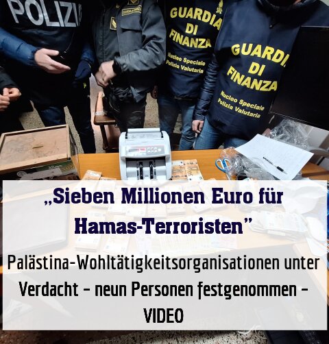 Palästina-Wohltätigkeitsorganisationen unter Verdacht – neun Personen festgenommen – VIDEO