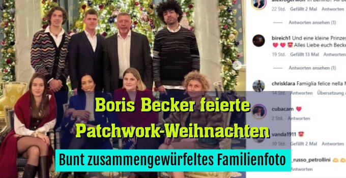 Bunt zusammengewürfeltes Familienfoto