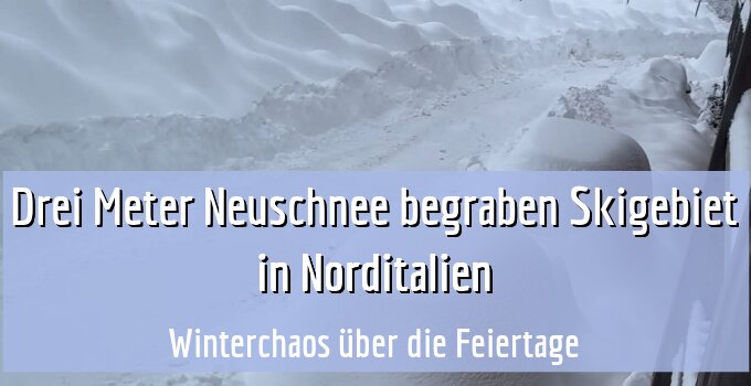Winterchaos über die Feiertage
