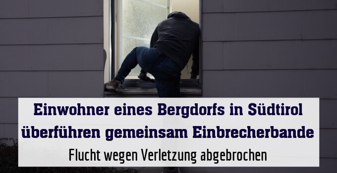 Flucht wegen Verletzung abgebrochen