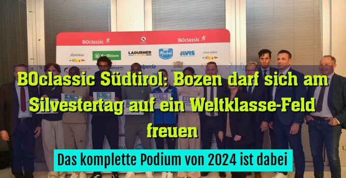 Das komplette Podium von 2024 ist dabei