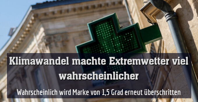 Wahrscheinlich wird Marke von 1,5 Grad erneut überschritten